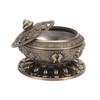 MUNEFE Antique Metal Incense Burner Holder, Exquisite Aromatherapy Decoration, Incense