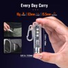 NICRON K11 Rechargeable Keychain Flashlight Lightweight,400 Hight Lumen with Extra