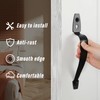 WellMade 10" Barn Door Handles Heavy Duty,Gate Handle for Wooden