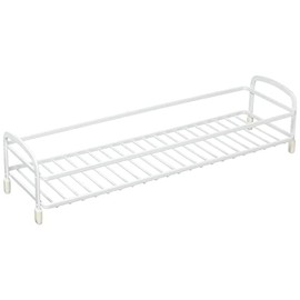 Pearl Metal Bathroom Rack, White, Approx. Width 14.4 x Depth 4.3 x Height 3.5 inches (36.5 x 11 x 9 cm)