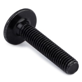 Spare Hardware Parts Replacement for IKEA Furniture Screw Metric Flat MK6S Screw - Part #100240 | Confirmat Screw M6.0-1.0×30 Full Thread with 5mm Hex Recess | Pack of 24