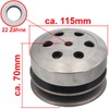 Area1 Replacement Converter + Clutch + Bell 107 mm 50