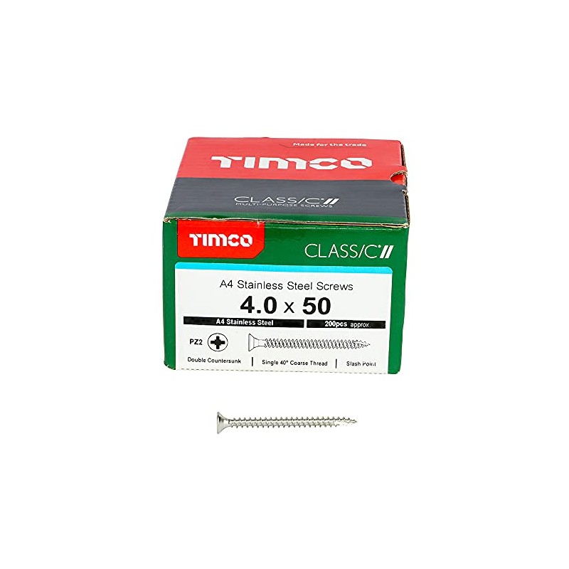 TIMCO Classic Multi-Purpose Screws - PZ - 4.0 x 50