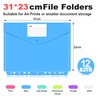 muhogxio Document Folder A4 for Filing - Pack of 12
