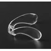 PERFFITT Clear Transparent ABS Rubber Silicon Conjoined Saddle Anti-Slip Nose