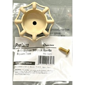 Plumb Craft Handle For Garden Hose Water Valve, For Square Stem Valves, Sink & Faucet Also