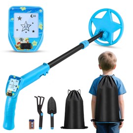 Children's Metal Detector, 62-85 cm, Portable Metal Detector with Funny LCD Display