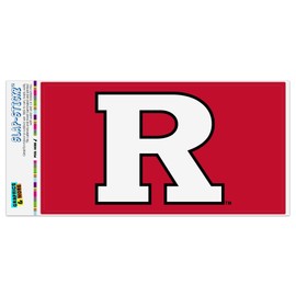 GRAPHICS & MORE Rutgers Scarlet Knights Logo Automotive Car Window Locker Bumper Sticker