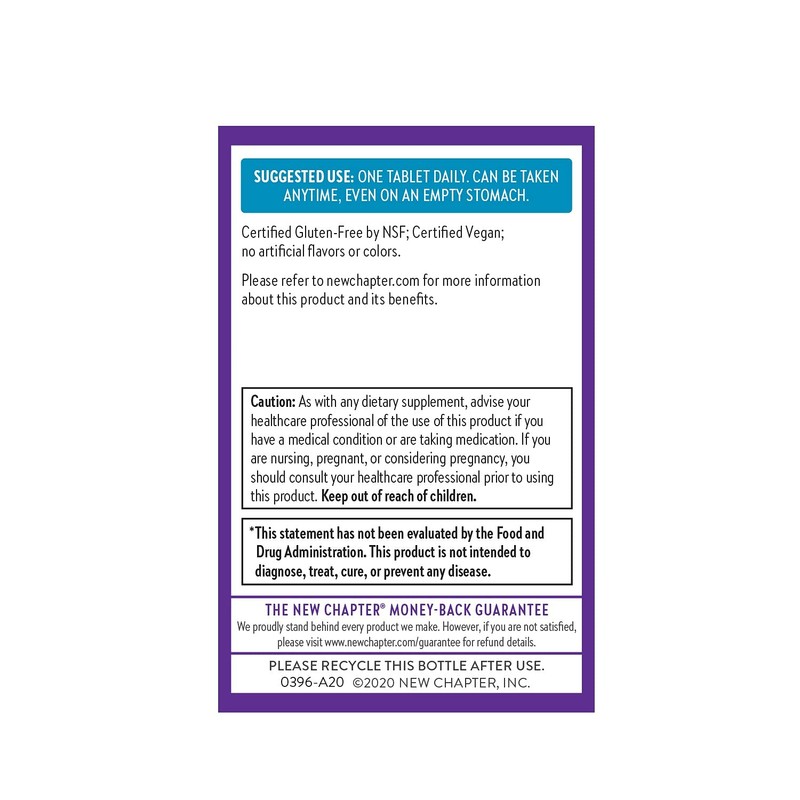 New Chapter Fermented Vitamin b12, 30 Count