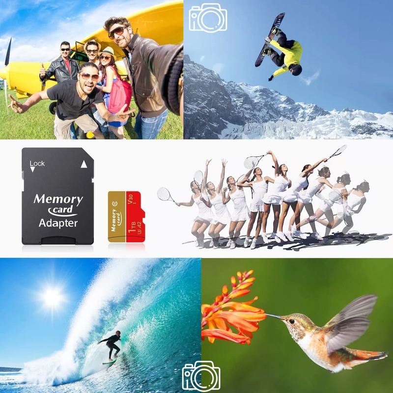 MicroSDXC 1024GB Memory Card UHS-I (U3), V30 4K A2, Class