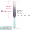 Scrapcooking 5174 Stainless Steel Flexible Spatula 32 x 4 x
