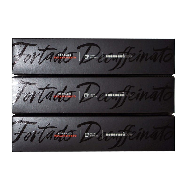 Nespresso Vertuoline: Fortado Decaffeinato, 30 Capsules