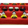 Glass Square Lovely Glass Hina Doll Binding Shoes Small