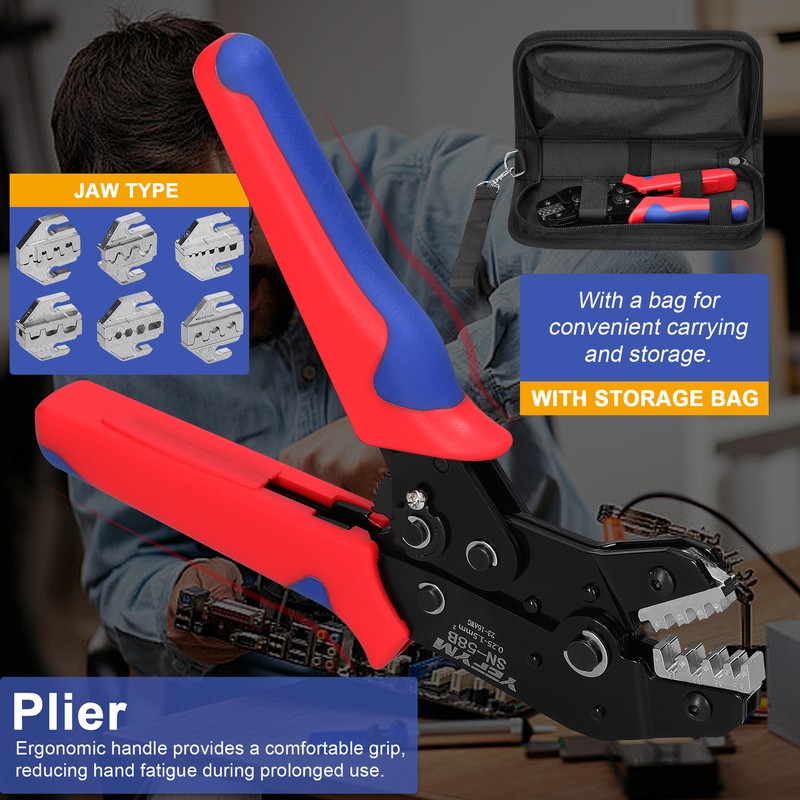Terminals Crimping Tool Set Pressed Plier Electrician Tools Electrical Terminals
