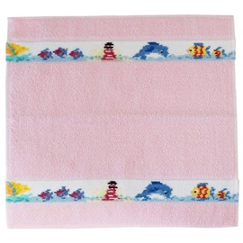 Fayler Handkerchief, Hand Towel, Towel Handkerchief, 11.8 inches (30 cm), Marina, Rose