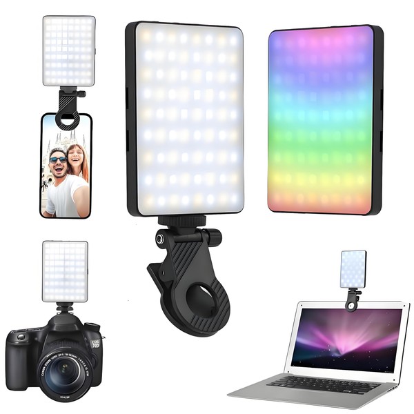 TripodTree Cold Shoe Selfie Light 138 LEDCRI 95+, 2000mAh Portable