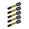 5 x SabreCut SCRSL532_5 32mm SL5 Slotted Magnetic Impact Screwdriver