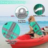 EMUST Adjustable Dog Life Jacket with Rescue Handle, Flotation Vest