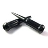 32 Pc Solid Spline Spike Lug Nuts Kit 14x2 Black