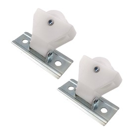 Amazing Drapery Hardware Easy to Install Large Cord Pulleys, Set of 2 - Smooth, Reliable Operation, Prevents Cord Fraying - Ideal for Roman and Pleated Shades - Versatile Use with Multiple Cords