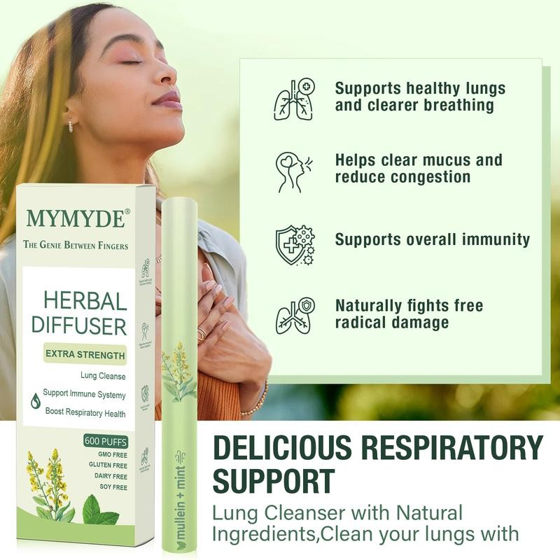 MYMYDE Thyme and mint extracts for lung detoxification and oral