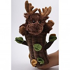 Unipak 13" in N Out Moose Hand Puppet