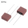 uxcell 30Pcs DIP Mounted Miniature Square Slow Blow Micro Fuse