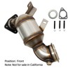 [Front]FortunaFlow Catalytic Converter Compatible with Buick Encore 2013-2018 1.4L,Chevy Cruze
