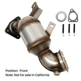 [Front]FortunaFlow Catalytic Converter Compatible with Buick Encore 2013-2018 1.4L,Chevy Cruze 2011-2015 1.4L,Chevy Sonic 2012-2016 1.4L,Chevy Trax 2015-2016 1.4L(EPA Compliant+standard)