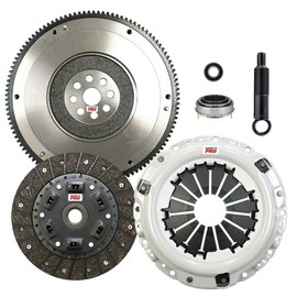 ClutchMaxPRO Performance Stage 2 Clutch Kit & Flywheel Compatible with 1992 1993 Acura Integra GS GS-R LS RS B17 B18 (CP08028HDFW-ST2)