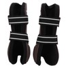 Horse Leg Guard PU Shell Elastic Breathable Protective Horse Boots
