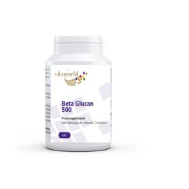 Vita World Beta-glucan 500mg (1/3,1/6)-beta-D-Glucan Complex 90 Capsules Made in Germany