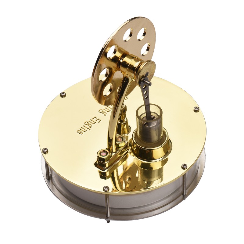 Low Temperature Stirling Engine Assembled Electricity Generator Heat Experiment Physical