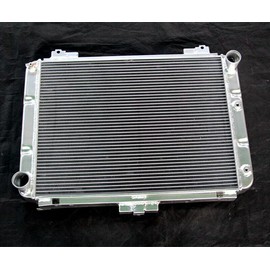 T56MM Full Aluminum Radiator For 1964 Ford Galaxie 500 500XL AT 64