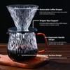 Unbreakable - Pour Over Coffee Maker 650ML/22OZ, Heat Resistant Borosilicate