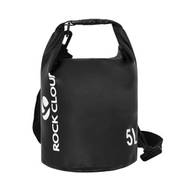 ROCK CLOUD Dry Bag, Waterproof Bag, Drum Shape, Waterproof Pouch, Backpack, Foldable, Lightweight, 5L, 10L, 20L, 30L, 40L, For Outdoor Activities, Beaches, Fishing, Beach, Swimming, Climbing, Travel