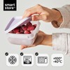 SmartStore Food Storage Containers 0.75L Set of 4 - Suitable