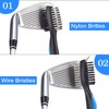3 in 1 Golf Cleaning Kit, Microfiber Golf Towel with