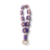 AOKSUNOVA Key Ring Macrame Key Chain Short Flowers Key Ring