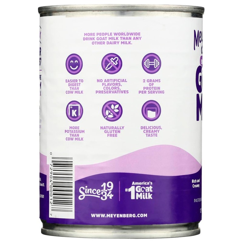 Meyenberg Evaporated Goat Milk -- 12 fl oz - 2