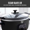 GreenLife 3.5QT Slow Cooker, PFAS-Free Non-Toxic Ceramic Nonstick Removable Interior