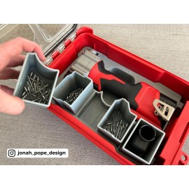Jonah Pope Design Milwaukee Packout Insert for M12 Rivet Gun  (Insert Only) - Yellow