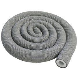 URBEST Pipe Insulation Tubing 1" x 3/8" Heat Preservation Insulated 6-Foot Length Handle Grips (Grey-19x10)