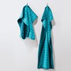 Erwin Müller Sigmaringen Bath Towel Pack of 2 Walk-Terry Turquoise