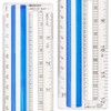 Westcott Data Processing Magnifying Ruler, 12-Inches, Clear (14125)