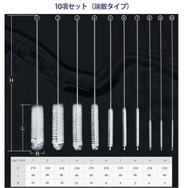 Multifunctional Cleaning Brush Set for Crevice Brush, Pot Cleaning, Bottle Brush, Bottle Brush