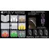 Stripe Full Kit Bicycle Reflector Kit Reflective for Night and