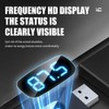 Peakloong T65 Mini USB Transmitter Receiver withLED Display Auto Wireless
