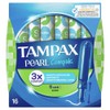 Tampax Pearl Compact Super Applicator, Tampon for Comfort Protection and