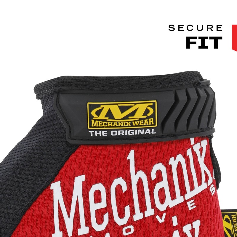 Mechanix Wear - Original Work Gloves (Medium, Red)